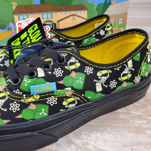 Vans X Simpsons Authentic Glow Bart - Picture 4 of 8